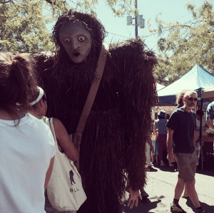 Bumped into this dude at Ballard Farmer's Market.